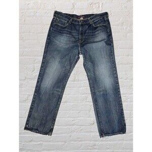 Y2K Tommy Hilfiger Premium Denim Wide Leg Jeans Men 40x32 Loose Fit Baggy